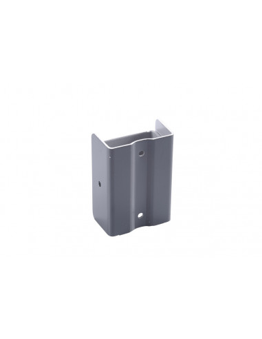 Fixation de descente invisible aluminium Gris Ardoise RAL 7016