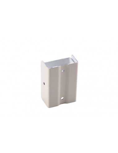 Fixation de descente invisible aluminium Sable RAL 1015