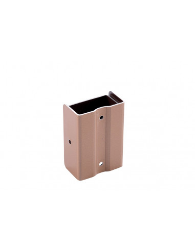 Fixation de descente invisible aluminium Miel