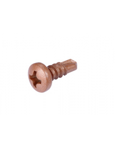 Vis autoforeuses aluminium Miel - lot de 10