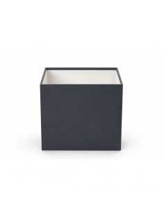 Boite à eau Alu ardoise RAL 7016 - 200 X 200 mm