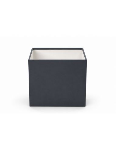 Boite à eau Alu ardoise RAL 7016 - 200 X 200 mm