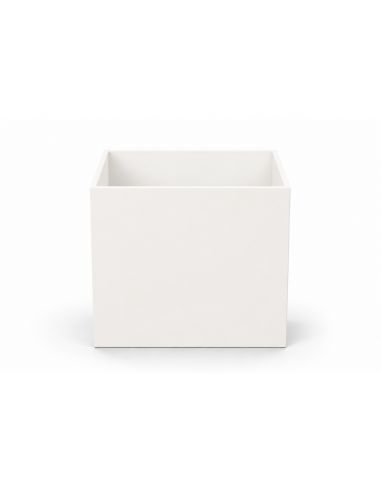 Boite à eau Alu blanc RAL 9010 - 200 X 200 mm