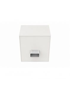 Boite à eau Alu blanc RAL 9010 - 200 X 200 mm 2