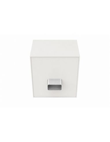Boite à eau Alu blanc RAL 9010 - 200 X 200 mm