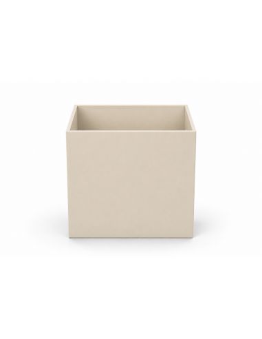 Boite à eau Alu sable RAL 1015 - 200 X 200 mm