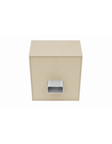 Boite à eau Alu sable RAL 1015 - 200 X 200 mm