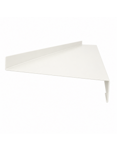 Appui de fenêtre aluminium sur mesure Blanc RAL 9010 - longueur 2 m - épaisseur 10/10ème