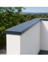 Kit Couvertine Muret 10 m 270 mm Gris Ardoise RAL 7016