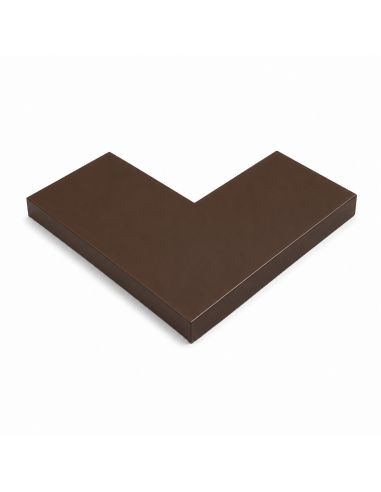 Angle couvertine Aluminium 7/10ème Marron RAL 8017
