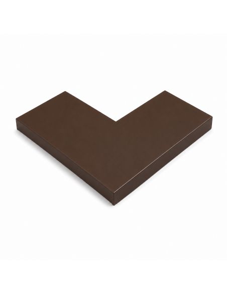 Angle couvertine Aluminium 7/10ème Marron RAL 8017