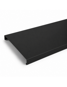 Couvertine Aluminium 10/10ème Noir RAL 9005