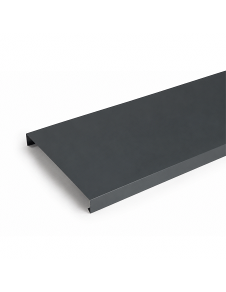 Couvertine Aluminium 7/10ème Gris métal RAL 9006