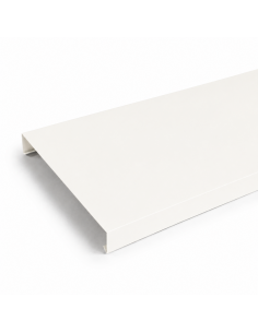 Couvertine Aluminium 7/10ème Blanc RAL 9010