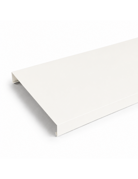 Couvertine Aluminium 7/10ème Blanc RAL 9010