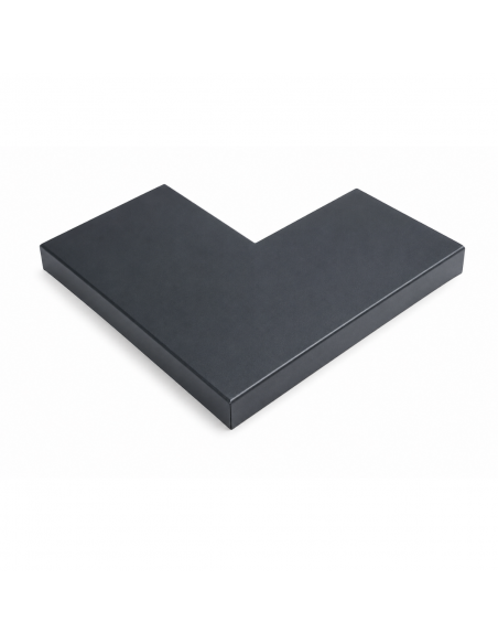 Angle de couvertine 90° Aluminium 10/10ème Ardoise RAL 7016