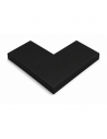 Angle de couvertine 90° Aluminium 10/10ème Noir RAL 9005