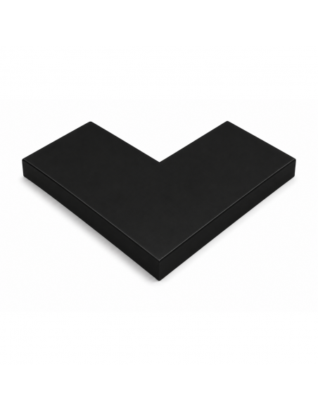 Angle de couvertine 90° Aluminium 7/10ème Noir RAL 9005