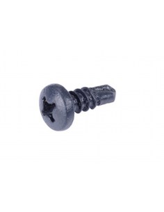 Vis autoforeuses aluminium Gris Ardoise RAL 7016 - lot de 10