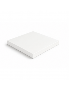 Chapeau Aluminium 1 mm Blanc RAL 9010