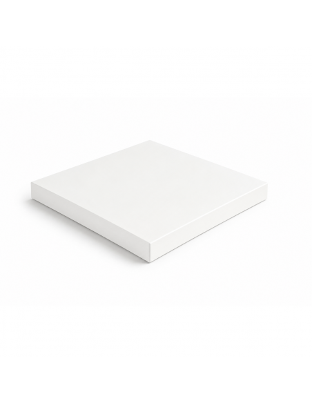 Chapeau Aluminium 1 mm Blanc RAL 9010
