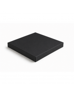 Chapeau Aluminium 1 mm Noir RAL 9005