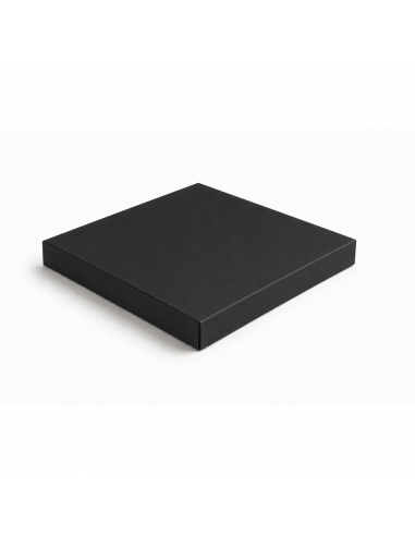 Chapeau Aluminium 1 mm Noir RAL 9005