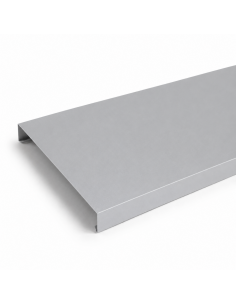Couvertine Aluminium 7/10ème Gris métal RAL 9006