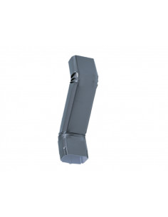 Col de cygne aluminium lisse 60x80 mm Gris Ardoise RAL 7016