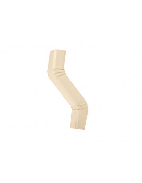 Col de cygne aluminium lisse 60x80 mm Sable RAL 1015