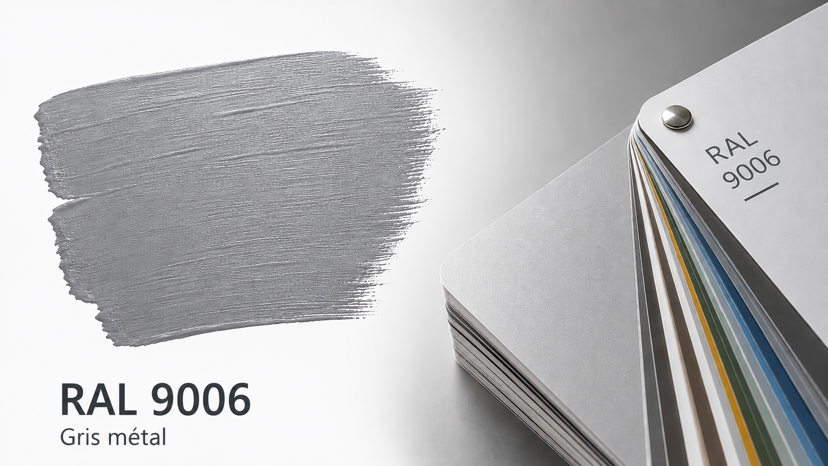 Coloris Gris metal RAL 9006