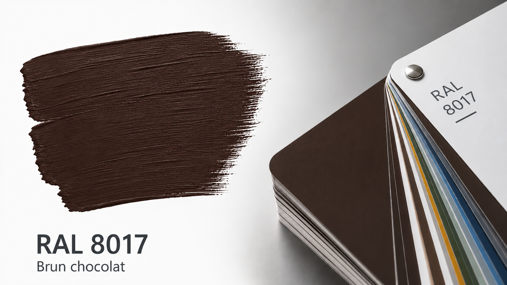 Coloris Marron RAL 8017